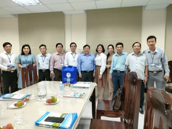 Đoàn công tác Trường Đại học Đồng Tháp thăm và làm việc với Sở Giáo dục và Đào tạo Tiền Giang